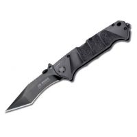 Boker USA Plus Jim Wagner 9" Plain Edge Tactical Folding Knife