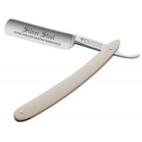 Boker USA Silver Steel Straight Razor