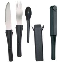 Boker USA SnacPac Utensil Set w/Salt and Pepper