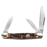 Boker USA Stag Medium Stockman Knife