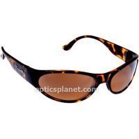 Bolle Piraja Polarized Sunglasses Matte Black Frame, Polarized Sandstone Gun Lens