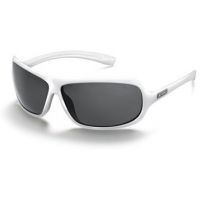 Bolle DeSoto Sun Glasses, White Frame, Polarized TNS Lens