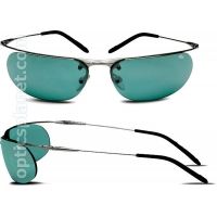Bolle Action Sport - Tennis Valorium Rx Prescription Sunglasses - Competivision Gun Lens - Matte Silver Frame