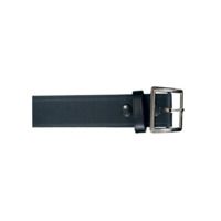 Boston Leather Garrison Belt With Stitched Edge
