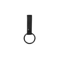 Boston Leather Light Ring Plain Black Snap