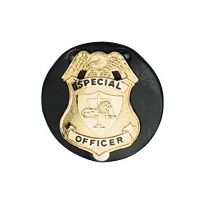 Boston Leather Round Clip-on Holder W/snap