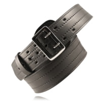 Boston Leather Sam Browne Four-row Stitched 2.25in Belt