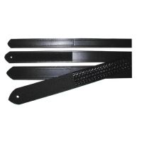 Boston Leather Velcro Tipped Belt 1-1/4