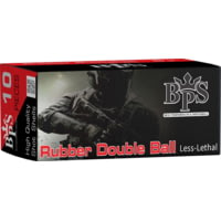 BPS 12 Gauge 8 Grain 2/7 oz 2.75in Rubber Double Ball Shotgun Ammunition