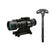 Burris AR-536 Prism 5x 36mm Tactical Red Dot Sight, Ballistic CQ Reticle