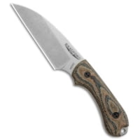 Bradford Knives Guardian3 Wharncliffe Knife 3D Camo Micarta 3.625 Stonewash 9516B63C