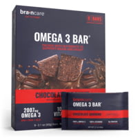 BrainCare Omega 3 BarR - Chocolate Brownie - Box 8 Count ABCC6C29