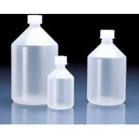 BrandTech Laboratory Bottles, Polypropylene, Narrow Mouth, BrandTech V100789, Pack of 6