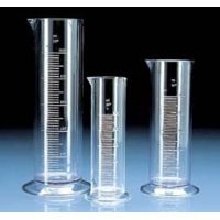 BrandTech Short-Form Graduated Cylinders, SAN, BrandTech V64391, Pack of 6