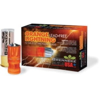 Brenneke Orange Lightning Lead Free Sabot 12 Gauge 2.75&quot; Shotgun Slug Ammunition