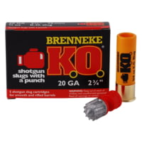 Brenneke K.O. 20 Gauge 3/4 oz 2 3/4&quot; Shotgun Ammunition