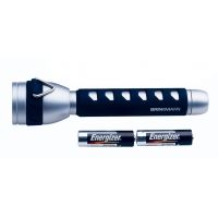 brinkmann rechargeable flashlight battery 2 3a nicd x 4 Brink Mann Out Door Rebel 30 Lumen 2 AA LED Flash Light |