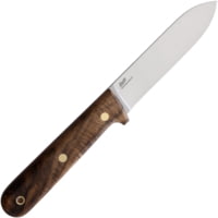 Brisa Kephart 115 Stabilized Walnut 4.50 in Carbon Steel Fixed Blade Knife