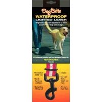 Brite Companies Dog Brite Red Waterproof Lighted Dog Leash