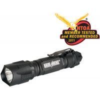 Brite Strike Tactical Blue Dot Rechargeable Flashlight - 3 modes, 600 Lumen max
