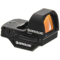 BROWE 1x23mm 3 MOA Red Dot Micro Reflex w/RMR Footprint &amp; Side Loading Battery w/Ultra Low Picatinny Mount