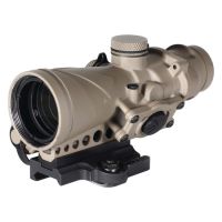 Browe Combat 4x32mm Optic .300 AAC Blackout Red Horseshoe And Dot Reticle ADM Mount Flat Dark Earth BCO-004-FDE-ADM