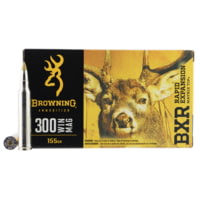 Browning BXR .300 Winchester 155 Grain Rapid Expansion Matrix Tip Brass Cased Centerfire Rifle Ammunition