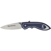 Browning 355 Backdraft Assisted Open Knife - Blue w/ 3.25in Blade