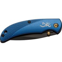 Browning Bg Knife Prism Iii Folding Hunter 2.38" Blade Blue Alum