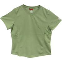 Browning Bg Women's Ss V-neck Perfrmnce T-shirt Large Leaf Green<