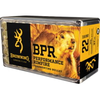Browning BPR .22 Long Rifle 37 Grain Fragmenting Hollow Point Brass Cased Rimfire Ammunition