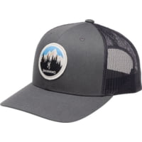 Browning Cap Brimrock Mesh Back Circle Mntn Patch Carbon*
