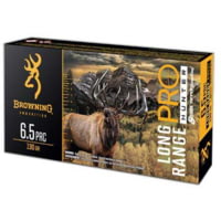 Browning Long Range Pro 6.5mm PRC 130 grain Sierra Tipped GameKing Brass Cased Centerfire Rifle Ammunition