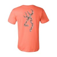 Browning Mens Graphic Duck Band Buckmark Short Sleeve T-Shirt