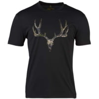 Browning Mule Deer Logo SS Perf Camp Shirt - Men's