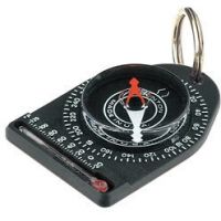 Brunton Tag-A-Long Plus Thermometer Black Compass 9045