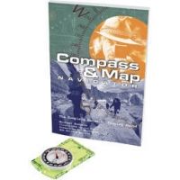 Brunton Combo, Compass and Map Navigator book w/ 8010G