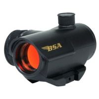 BSA Optics Huntsman Illuminated 20mm Red, Green &amp; Blue Red Dot Sight