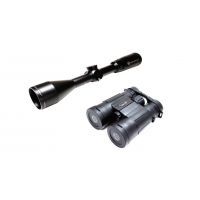 BSA Optics Majestic DX 10x42mm Binocular &amp; LG 3.5-10x50mm Rifle Scope Combo