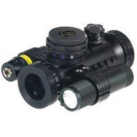 BSA Optics Stealth Tactical Illuminated 20mm Red Dot Sight with Light