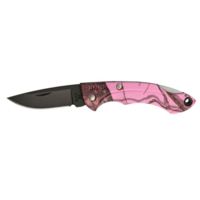 Buck Knives Nano Bantam Pink Camo Folding Knife