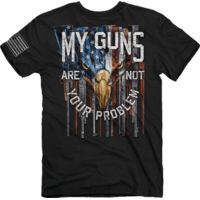 Buck Wear T-shirt &quot;my Guns&quot; S-sleeve Black Large