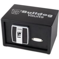 Bulldog Cases &amp; Vaults 7.25 in. x 11 in. x 8 in. Digital Pistol Vault with Biometric-Fingerprint Lock