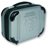 Bulldog Cases &amp; Vaults 9x12x5in. Molded Double Pistol Case, Gray w/ TSA Lock