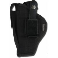 Bulldog Cases &amp; Vaults Belt And Clip Ambi Holster - Compact Autos 3 - 4" With Oversized Mag (Fits Glock 26 &amp; 29) FSN-33