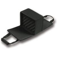 Bulldog Cases &amp; Vaults 11&quot; X 9&quot; Black Nylon 4 Pistol Case w/ Locking Zipper Hard Sided Nylon Cases BD522