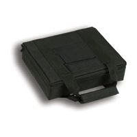 Bulldog Cases &amp; Vaults Hard Sided 18" X 11" Black Nylon 4 Pistol Case w/ Locking Zipper BD518