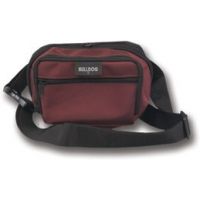 Bulldog Cases &amp; Vaults Fanny Pack Holster - Burgundy with Black Trim, Large BD875