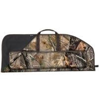 Bulldog Cases &amp; Vaults Deluxe Bow Case w/ Quill Pocket - Black and Camo - 42 In.