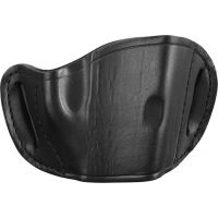 Bulldog Cases &amp; Vaults Molded Leather Belt Slide Holster - Large Frame Autos